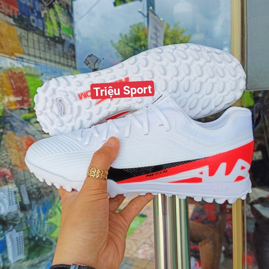 Giày đá bóng Mercurial Vapor 15 Pro Air zoom Khâu đế + hộp+ túi rút + tất