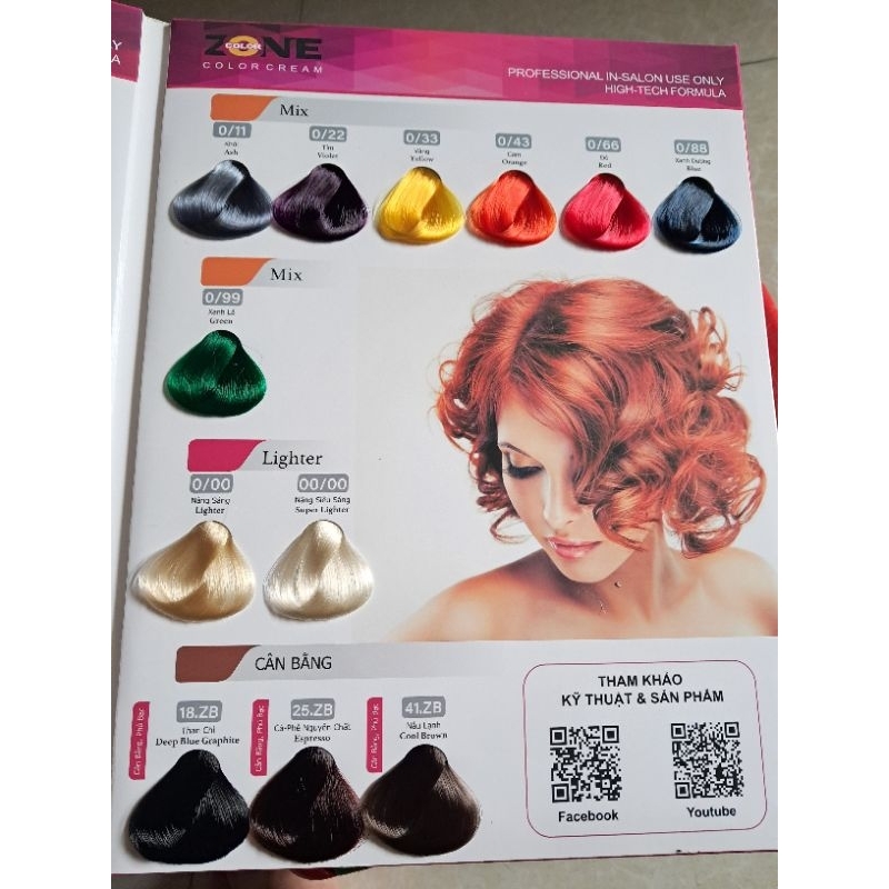 Nhuộm đơn zone 100ml