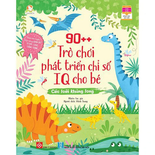 Sách-90++ trò chơi phát triển chỉ số IQ cho bé