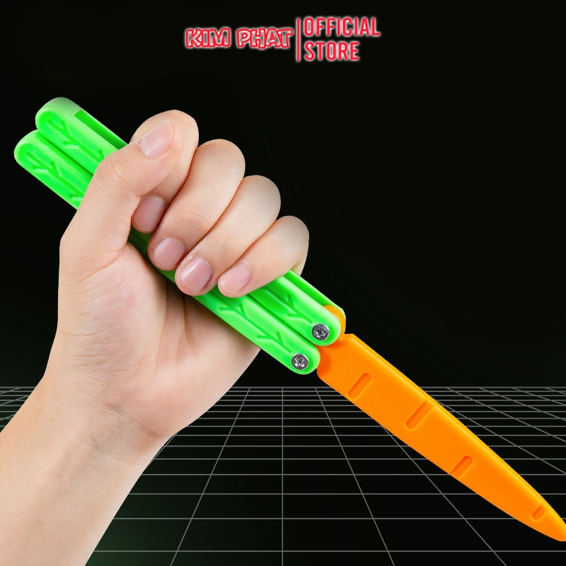 Dao Cà Rốt Hình Con Bướm Đồ Chơi Giảm Căng Thẳng
