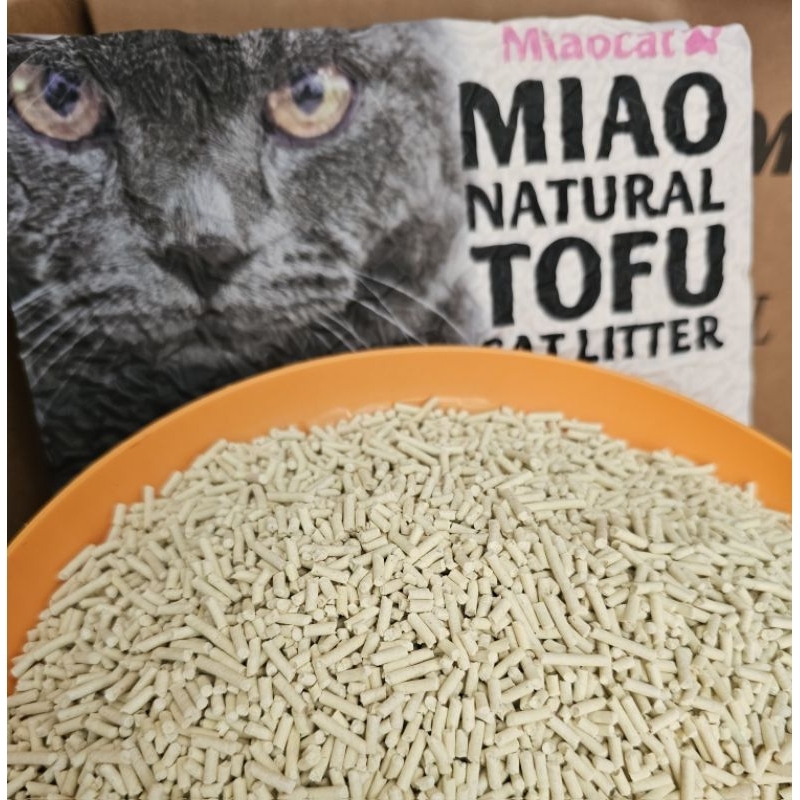 Cát vệ sinh đậu nành MIAO 6L cho mèo - Hương Jasmine - MIAOCAT