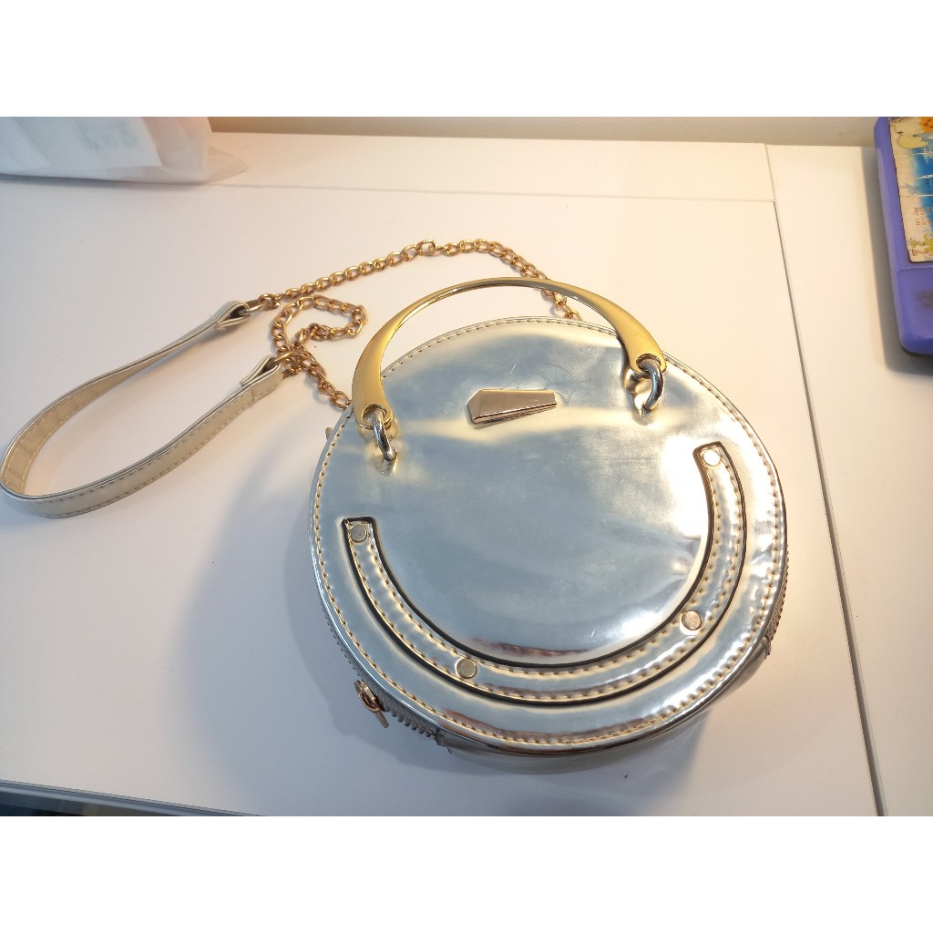 Túi xách hộp hình tròn