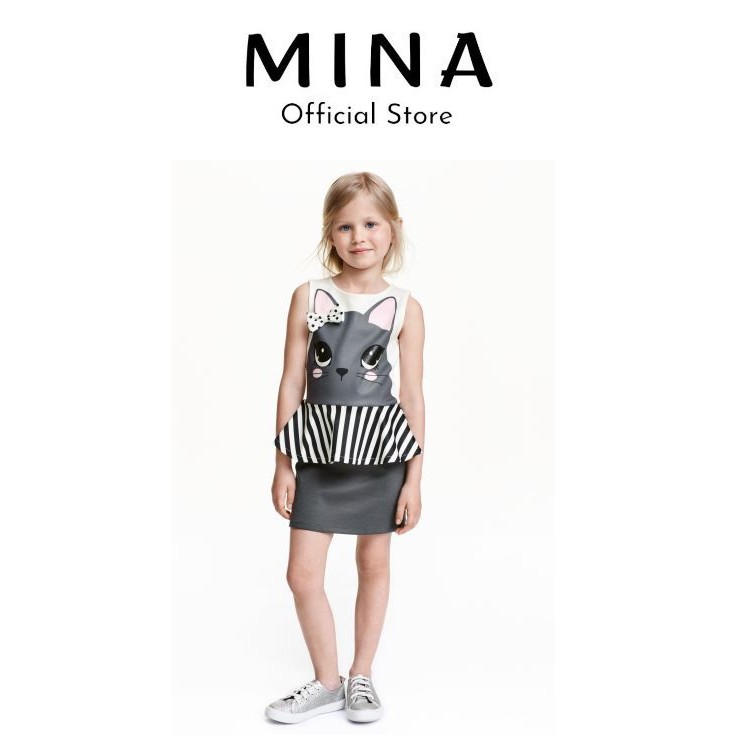** ĐẦM BÉ GÁI HM - CẮT TAG, CHƯA MẶC - MỚI 100%