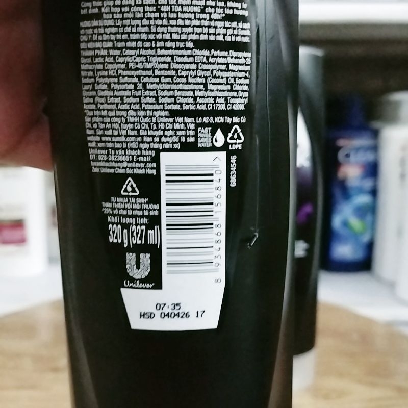 Dầu xả sunsilk 320g