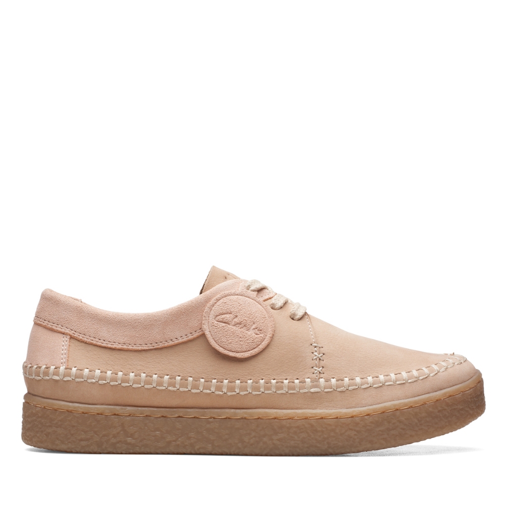 Giày Sneaker Da Lộn Nữ Clarks - Barleigh Weave