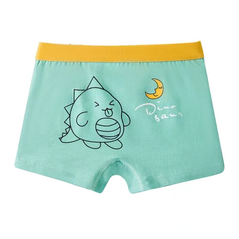 Sét 4 quần lót bé trai sịp đùi trẻ em cotton siêu thoáng cho bé từ 8-43kg