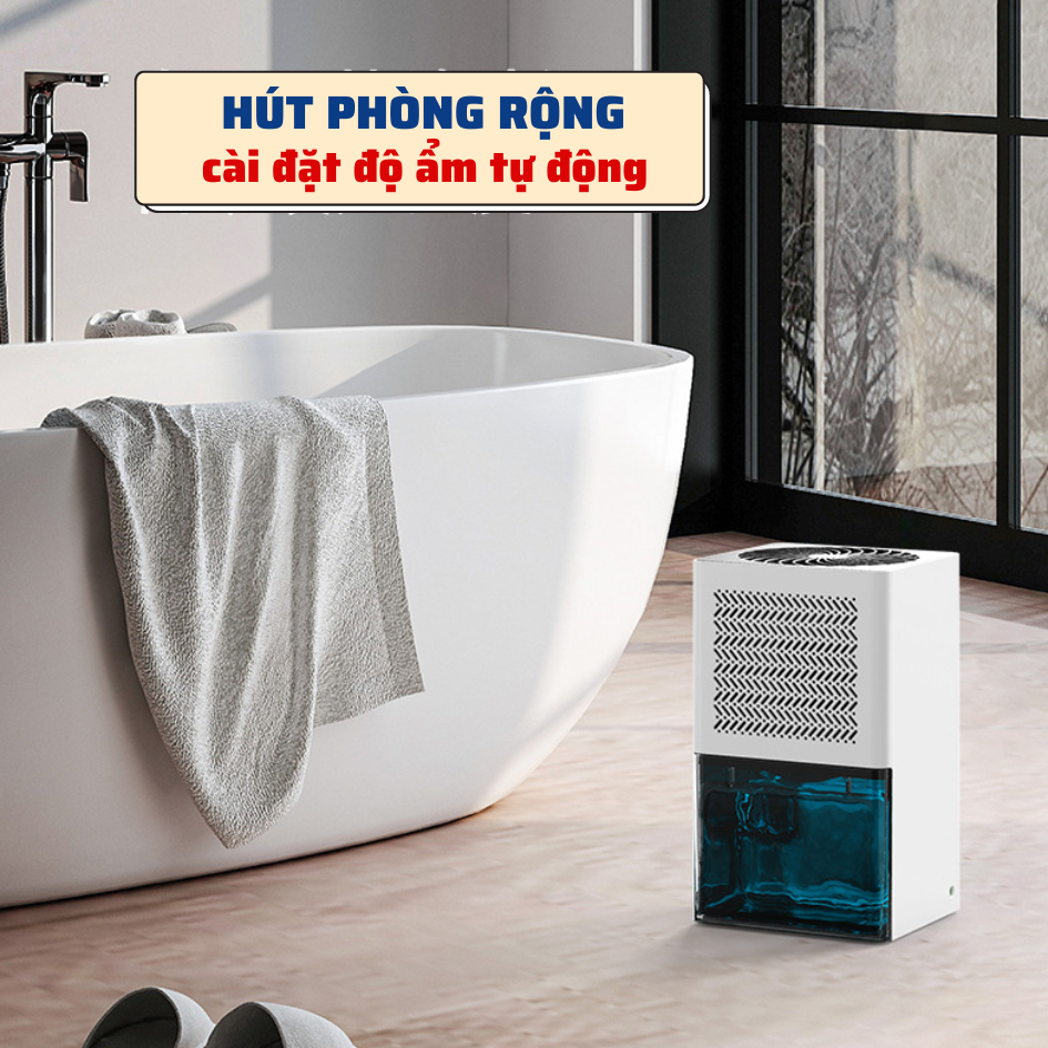 Máy hút ẩm lọc không khí 50m2 Dehumidification, Máy hút ẩm tủ quần áo, phòng ngủ cao cấp công suất lớn