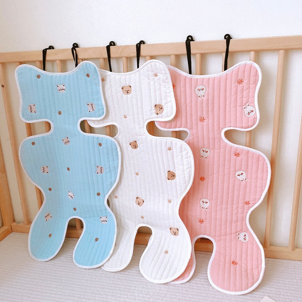 Nệm Lót Xe Đẩy Đa Năng Hàn Quốc Và Nệm Lót Xe Monona Tấm lót xe đẩy 3D cho bé