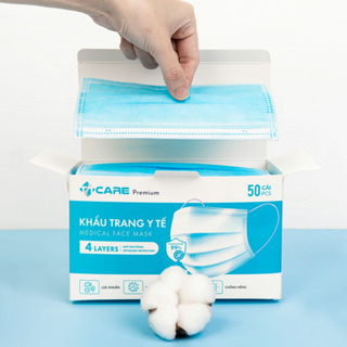 Khẩu Trang Y Tế 4 Lớp Premium Cao Cấp TTCARE Kháng Khuẩn 99%