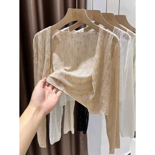 ÁO KHOÁC MỎNG REN HOA