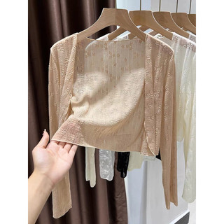 ÁO KHOÁC MỎNG REN HOA