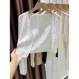 ÁO KHOÁC MỎNG REN HOA