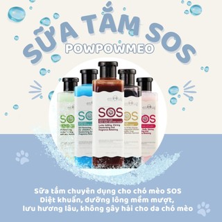 Sữa tắm sos, sữa tắm sos cho chó mèo - chai 530ml