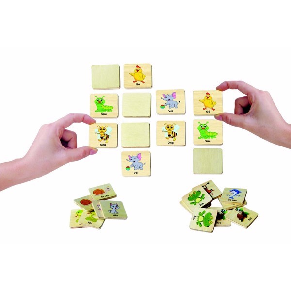 Tìm hình con vật giống nhau Winwintoys 64222