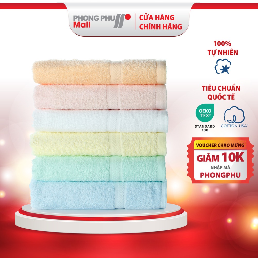 Khăn Tắm Hải Cẩu Cotton BHC1 50x100cm