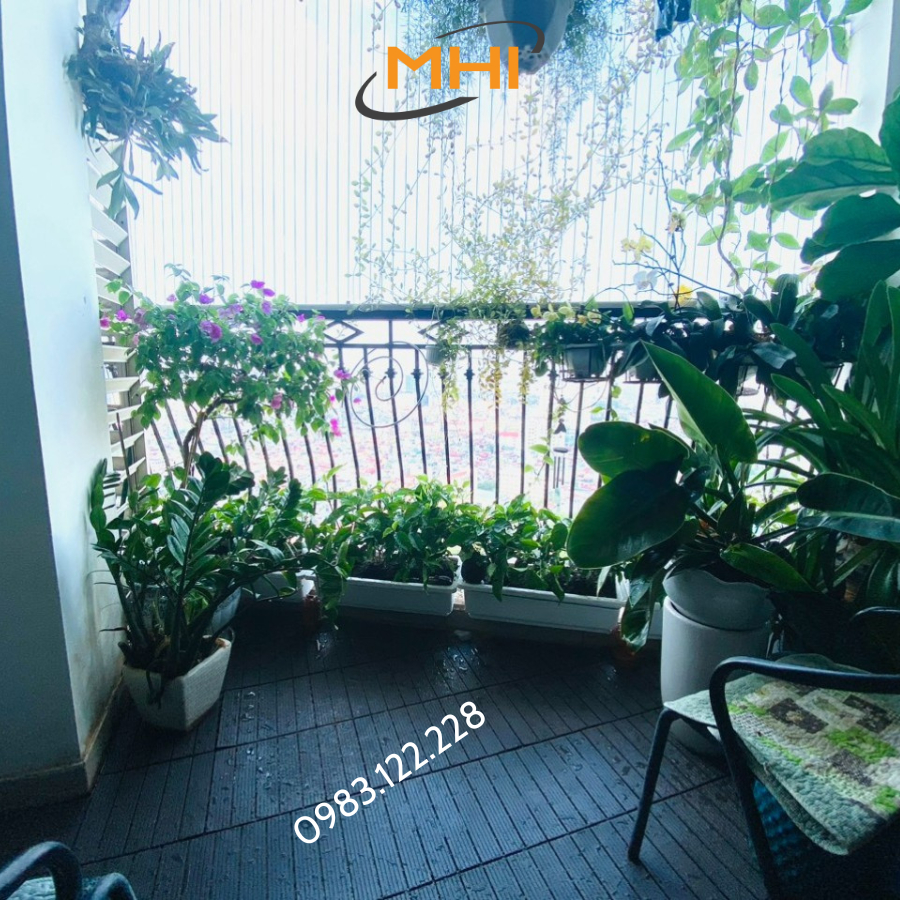 Combo 33 tấm vỉ lót sàn ban công chống trơn trượt Phòng Tắm / bể bơi, Trang trí Sân Vườn.