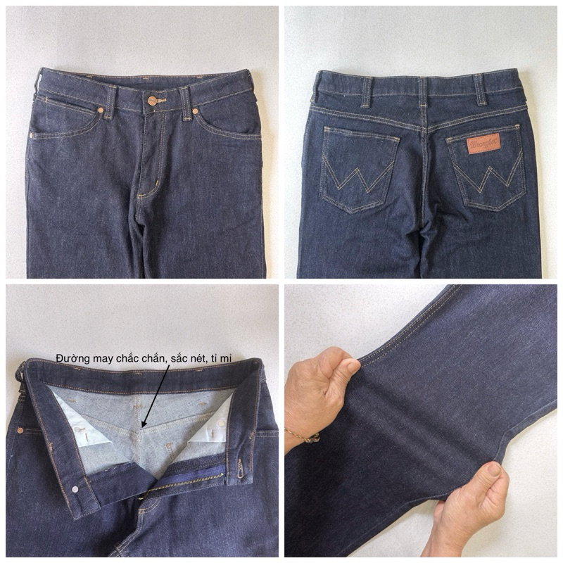 Quần Jeans Nam dáng Straight 5 màu ống đứng thoải mái Hàn Quốc , co giãn tốt, không bai xù, bên màu