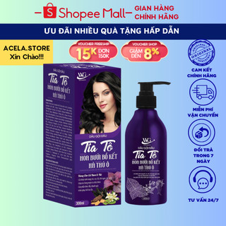 Combo Dầu gội đầu, Dầu xả tóc Tía Tô Nano bạc Hoa bưởi Bồ Kết Sả chanh Hà thủ ô