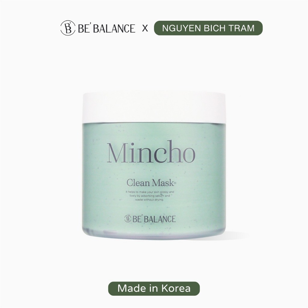 MINCHO - MẶT NẠ LÀM SẠCH DA CHUYÊN SÂU