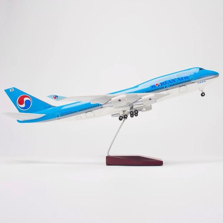 Mô hình Máy bay trưng bày, Mô hình tĩnh máy bay lắp ráp 47cm bằng kim loại chính hãng