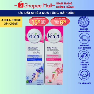 Kem tẩy lông VEET pháp 100ml cho da thường và da nhạy cảm chính hãng_ACELA STORE