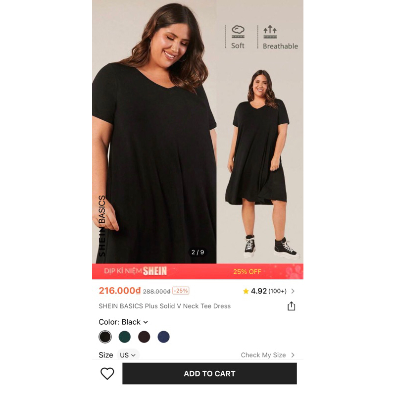 Váy đầm Big Size hàng hiệu size L XL Si Tuyển 2hands