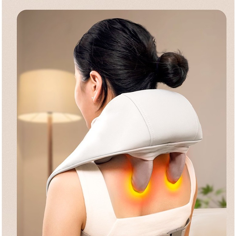 Máy Massage Cổ Vai Gáy F-301 - HÀNG LOẠI 1 - Mô phỏng bàn tay người 6D - Xoa dịu cơn đau nhanh chóng