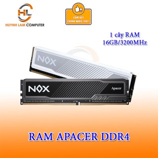 Ram Apacer 16GB NOX DDR4 3200MHz Tản dày (1 cây) - Hàng chính hãng Networrkhub Phân Phối