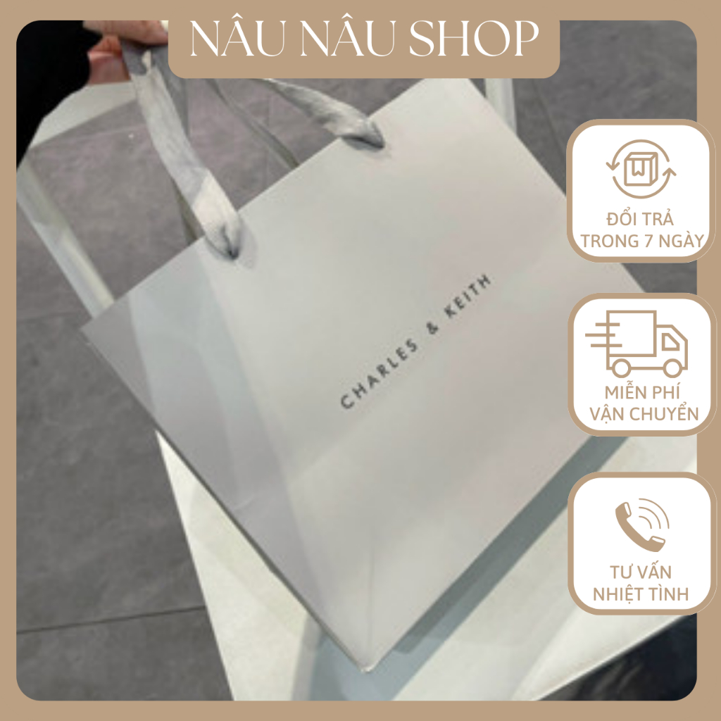 Túi giấy CNk bạc cao cấp