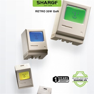 Củ sạc siêu nhanh shargeek retro 35w - 1c