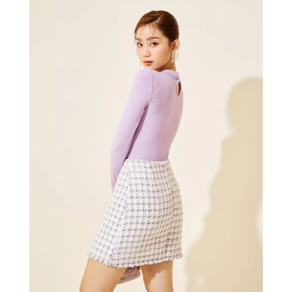 Váy A tweed - Everluxe