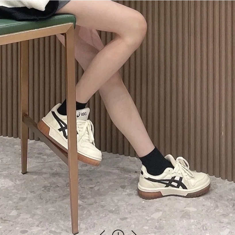 Giày Thể Thao Nam Nữ Asics_Court MZ Cream Black Gum mẫu mới nhất 2023