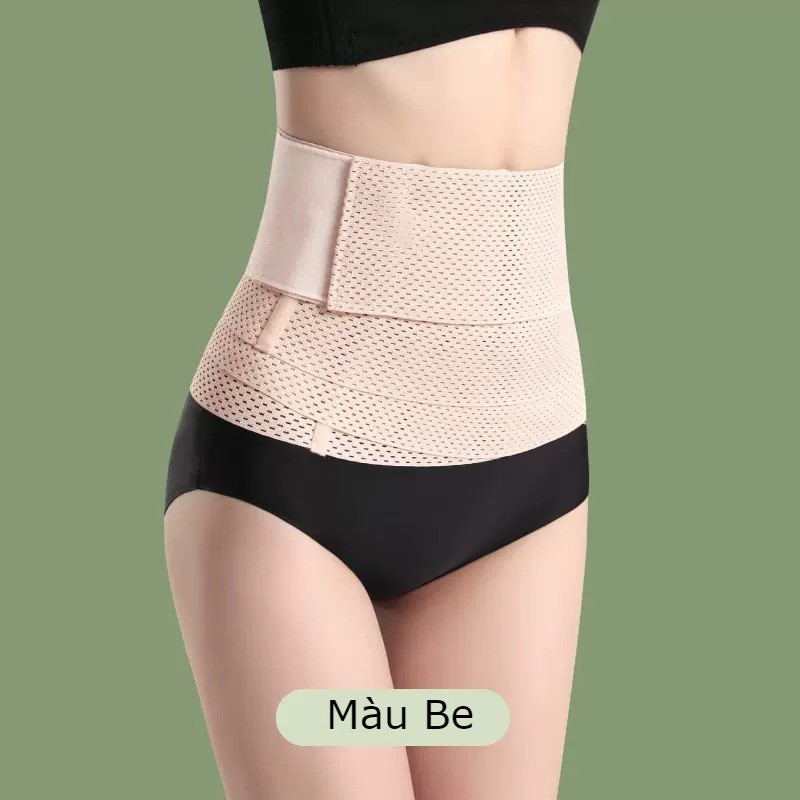 Đai nịt bụng, gen nịt bụng dạng lưới thông thoáng siêu co giãn mềm mại cho phái đẹp