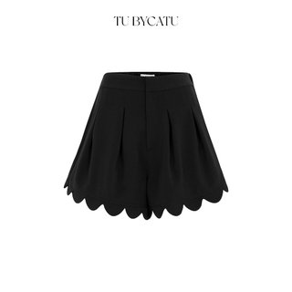 Tubycatu | quần short đen lai sóng
