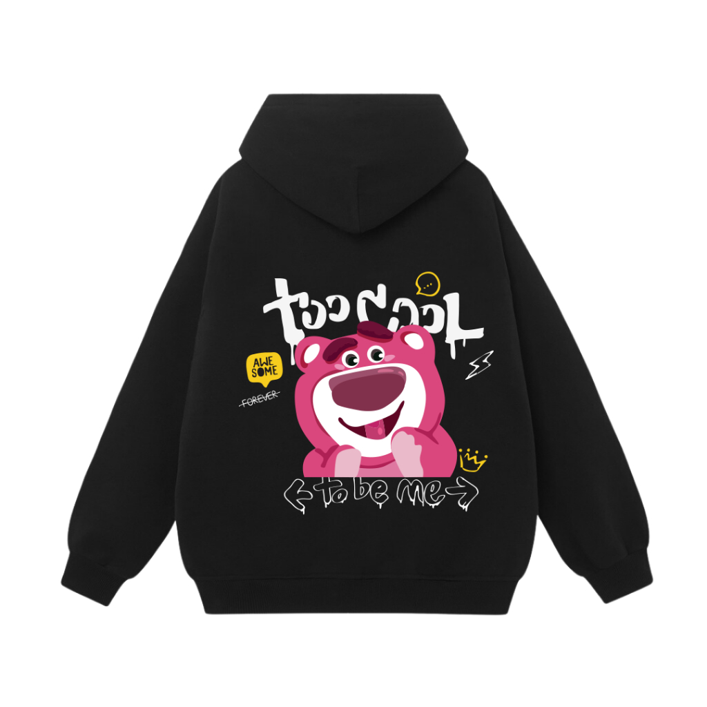 Áo Hoodie Form Rộng YANDO OUTFITS P878 IT'S TOO COOL Cotton French Terry 350GSM Local Brand