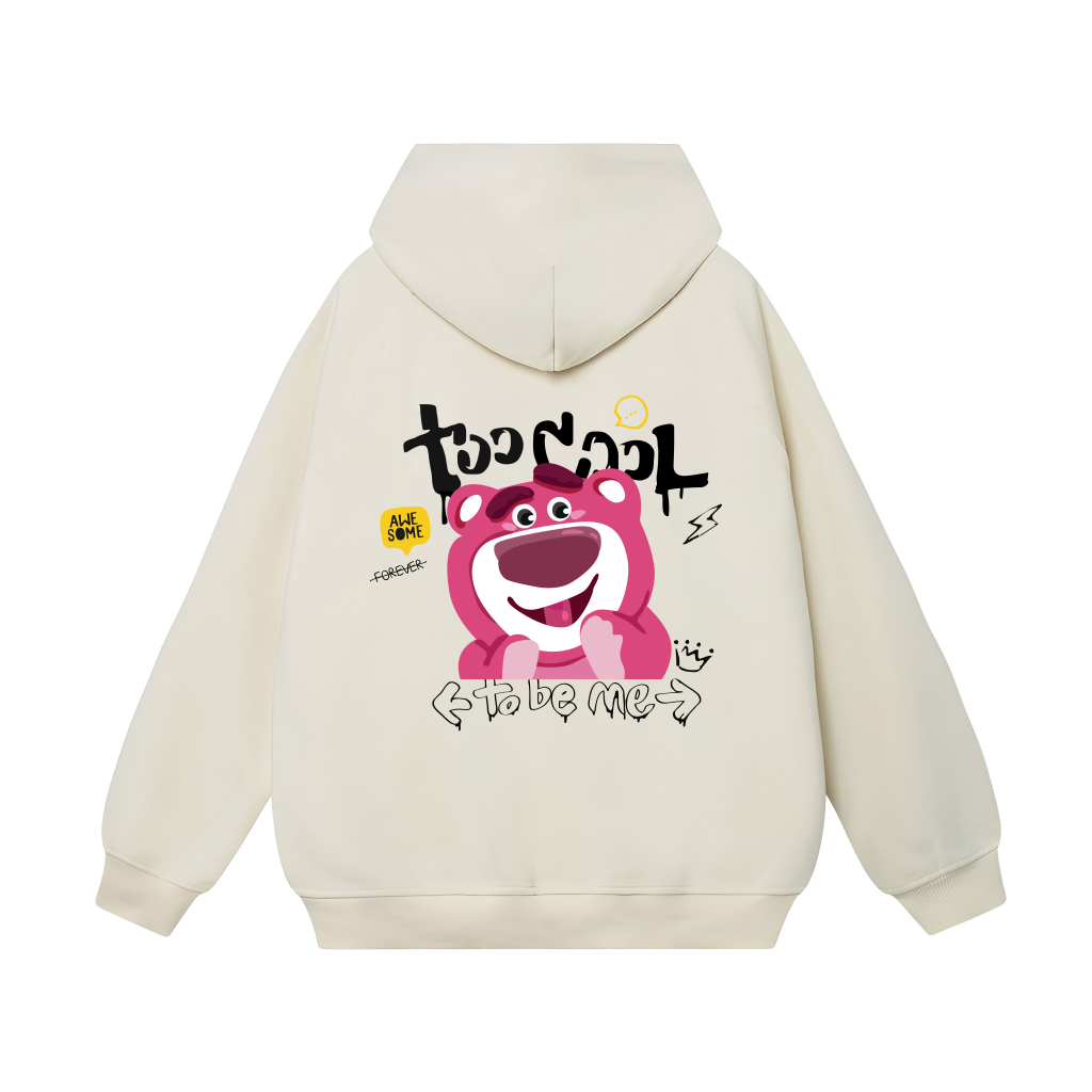 Áo Hoodie Form Rộng YANDO OUTFITS P878 IT'S TOO COOL Cotton French Terry 350GSM Local Brand