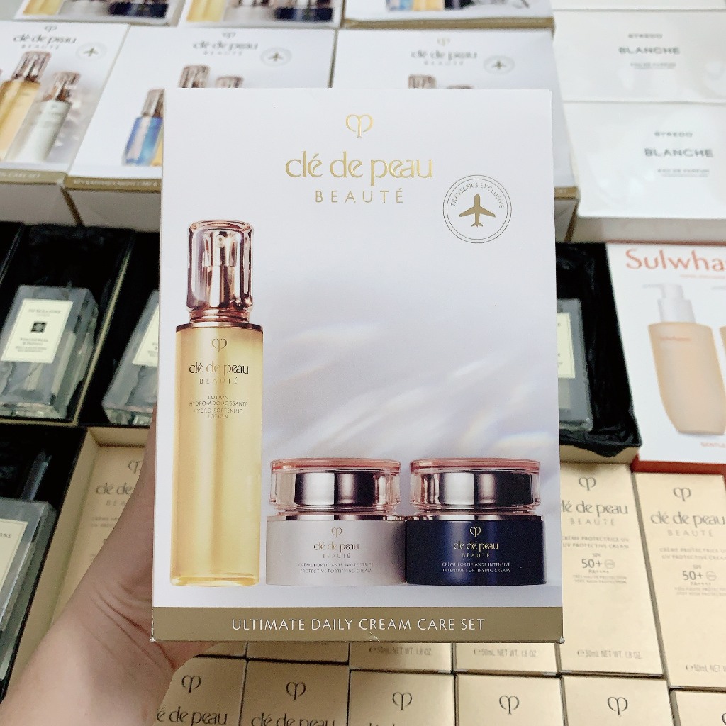 Set Dưỡng Da ❣️FREESHIP❣️ Set Cle De Peau Ultimate Daily Cream Care 3 Món