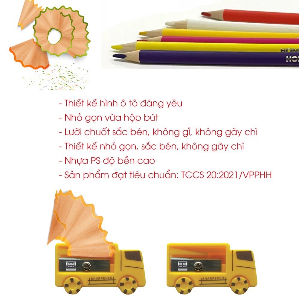 Gọt chì hình Ô tô SP-04 Hồng Hà - 3533