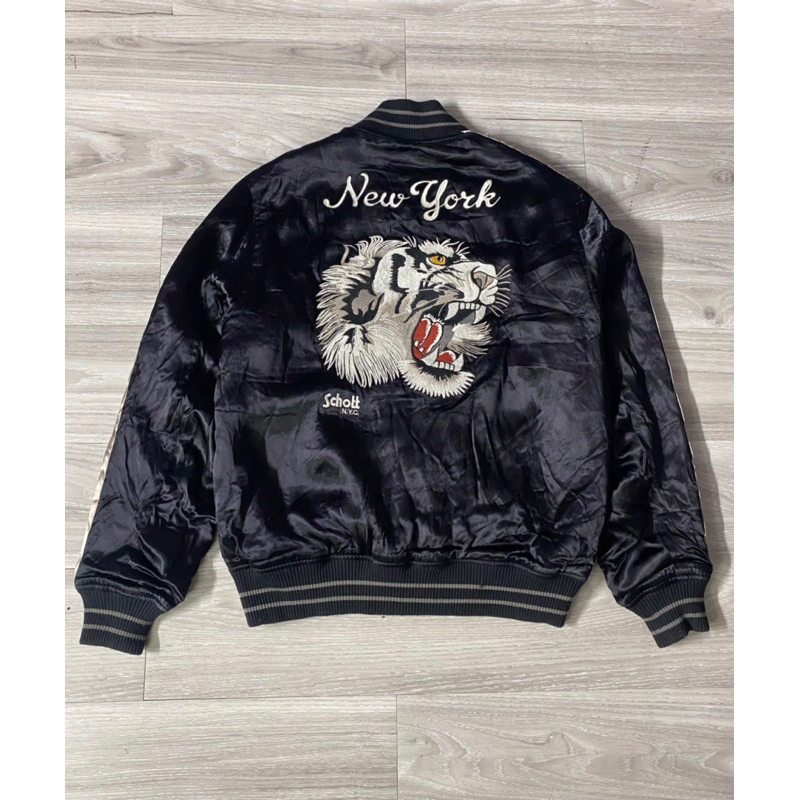 Sukajan 2hand chất lượng cao vải lụa Satin phong cách vintage