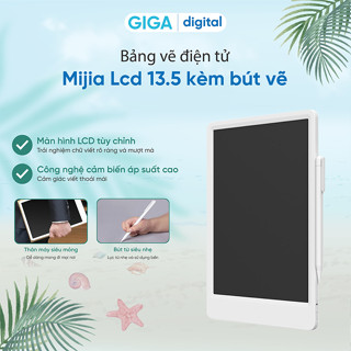 Bảng vẽ điện tử thông minh Xiaomi Mijia LCD 13.5'' + bút cảm ứng công nghệ tự xoá - An toàn cho bé