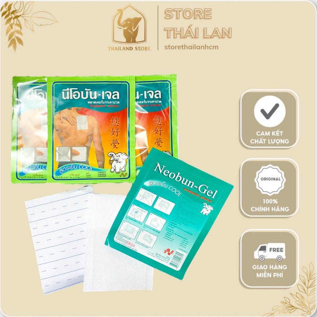 Miếng Dán Giảm Đau Cơ SALONPAS NEOBUN