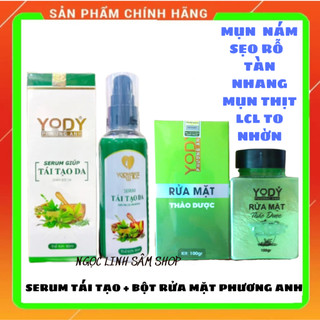Combo tái tạo da mặt Phương Anh chuyên mụn nám rỗ tàn nhang