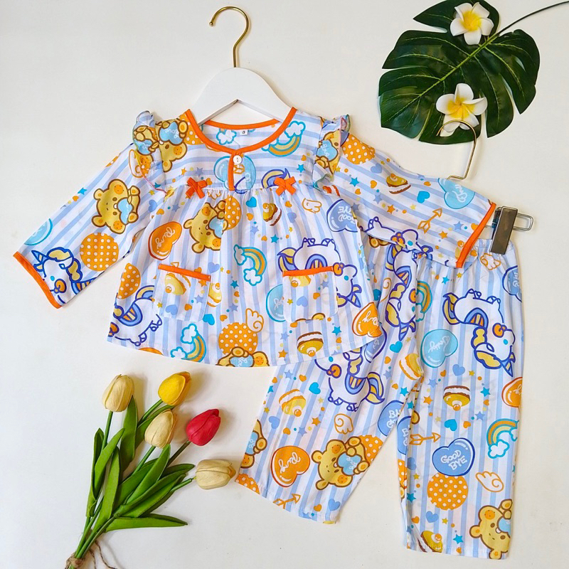 7-32kg Bộ lanh Tay Dài Quần Dài BÉ GÁI