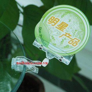 Kẹp nhựa mica quảng cáo, Kẹp bảng giá