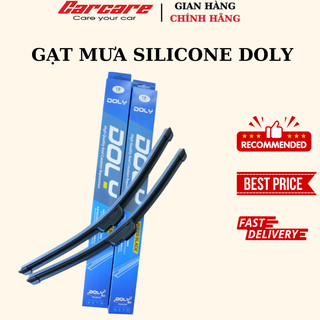 Gạt mưa Silicone DOLY chính hãng - Cần gạt mưa ô tô siêu sạch, êm ái, bền bỉ