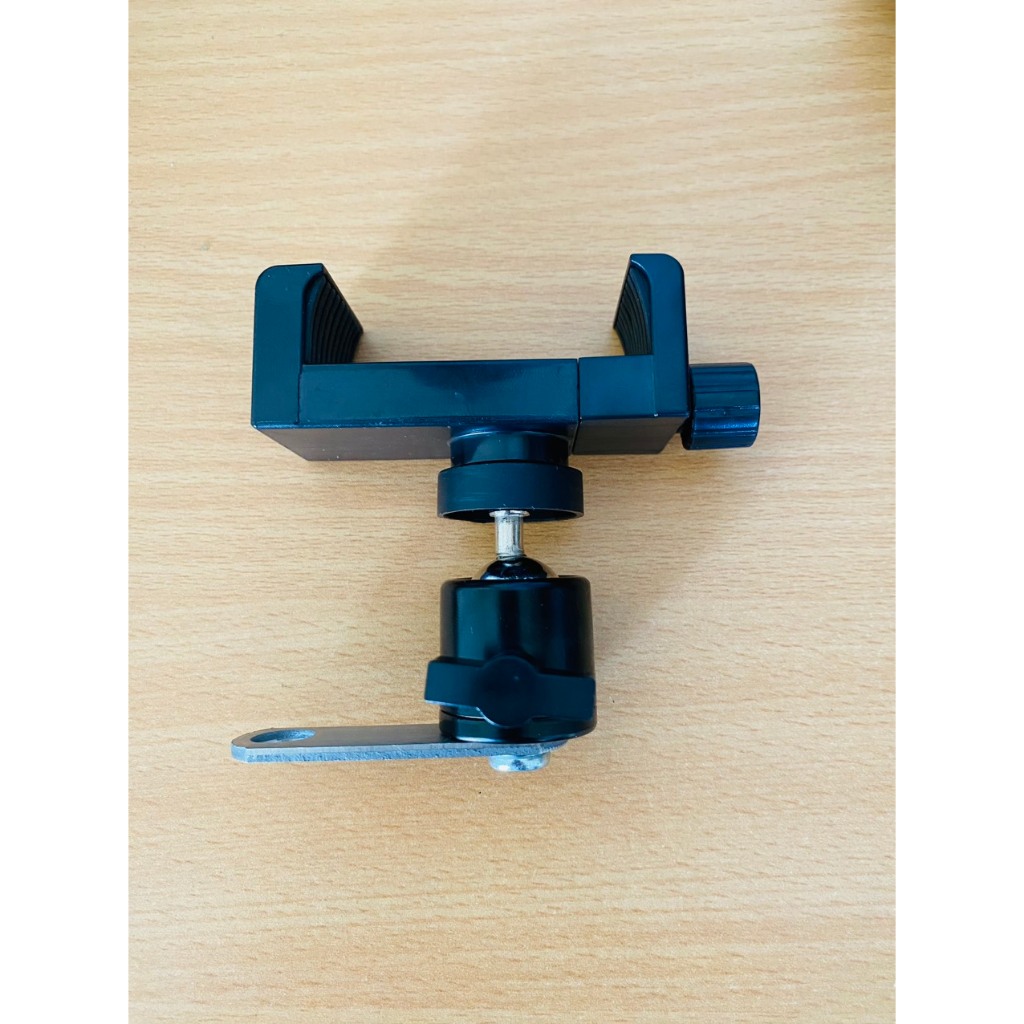 Kẹp điện thoại gắn chân gương xe máy xoay 360 độ