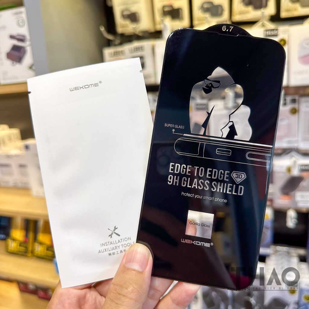 Cường lực Kingkong 3D WTP-009 dành cho lP siêu mượt full màn hình