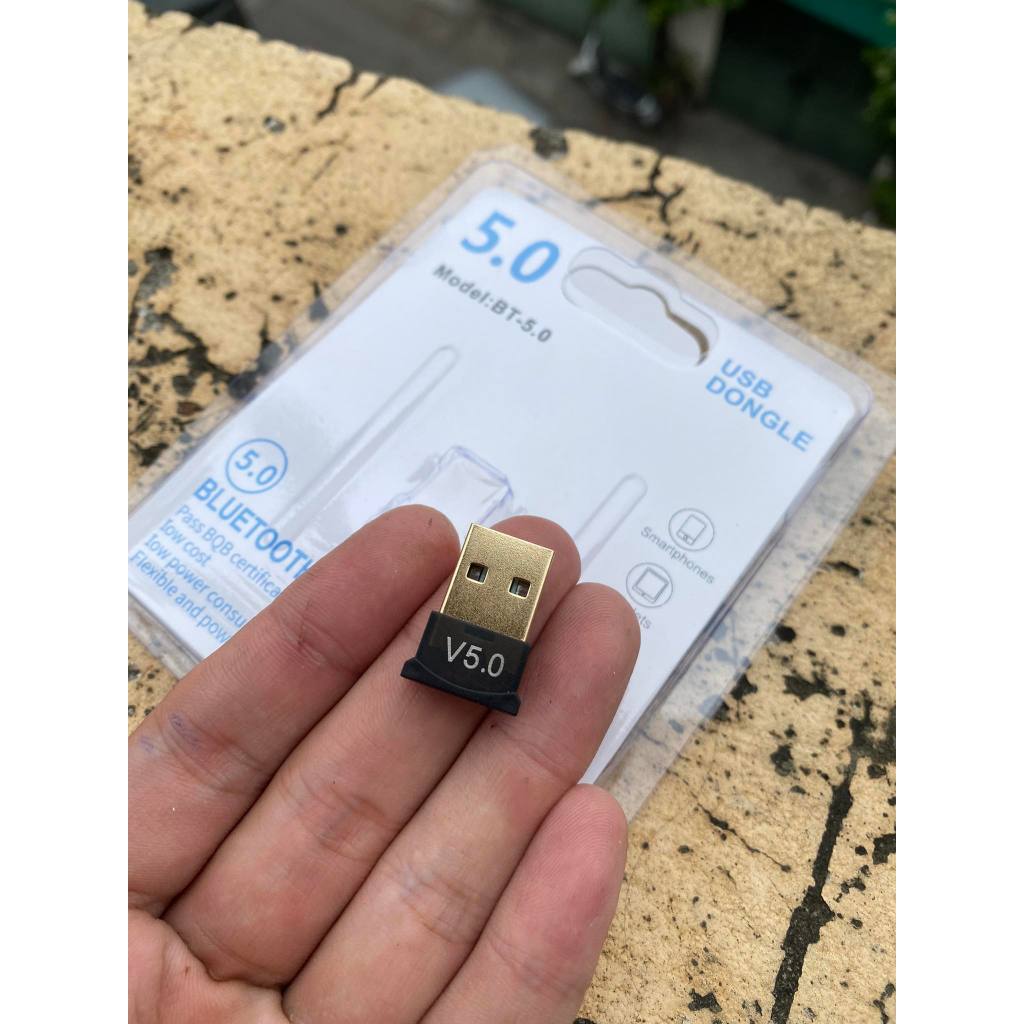 Usb bluetooth v5.0 cho pc, laptop tương thích windows 7/8/8.1/10/11