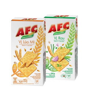 Bánh AFC vị rau và lúa mì