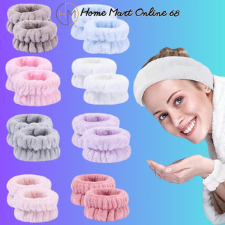 Băng đô đeo tay rửa mặt 1 cặp 2 chiếc